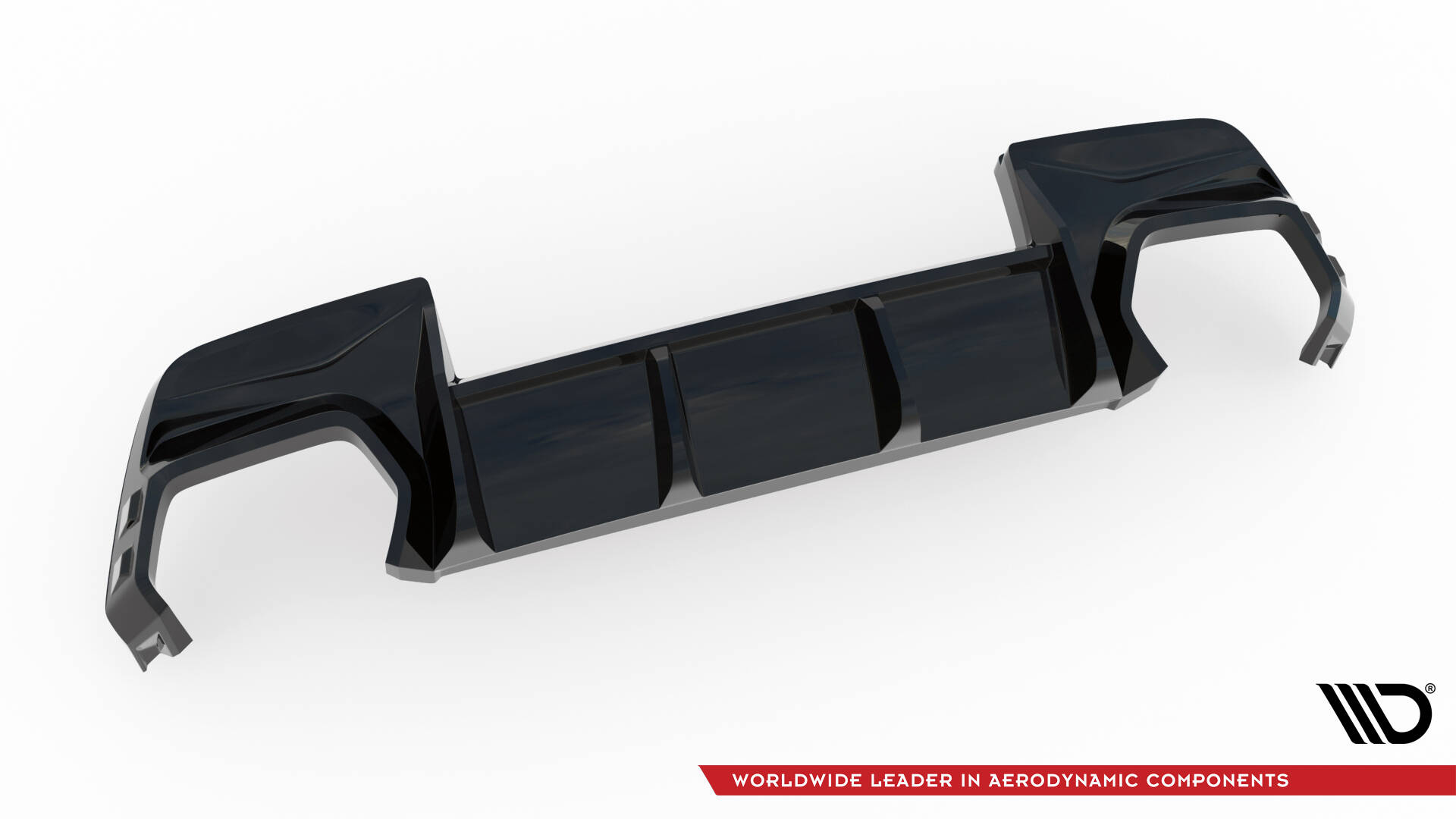 Bodykit V.2 BMW M135i F70 Maxton Glanzend zwart