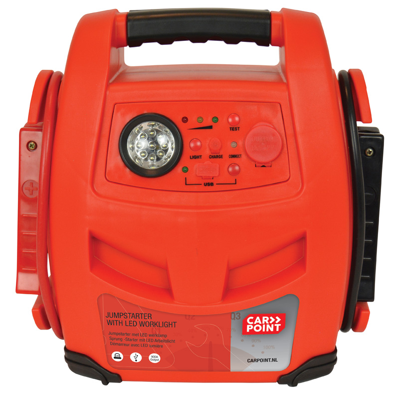 Carpoint Jumpstarter 12V/17AH 2in1 LED