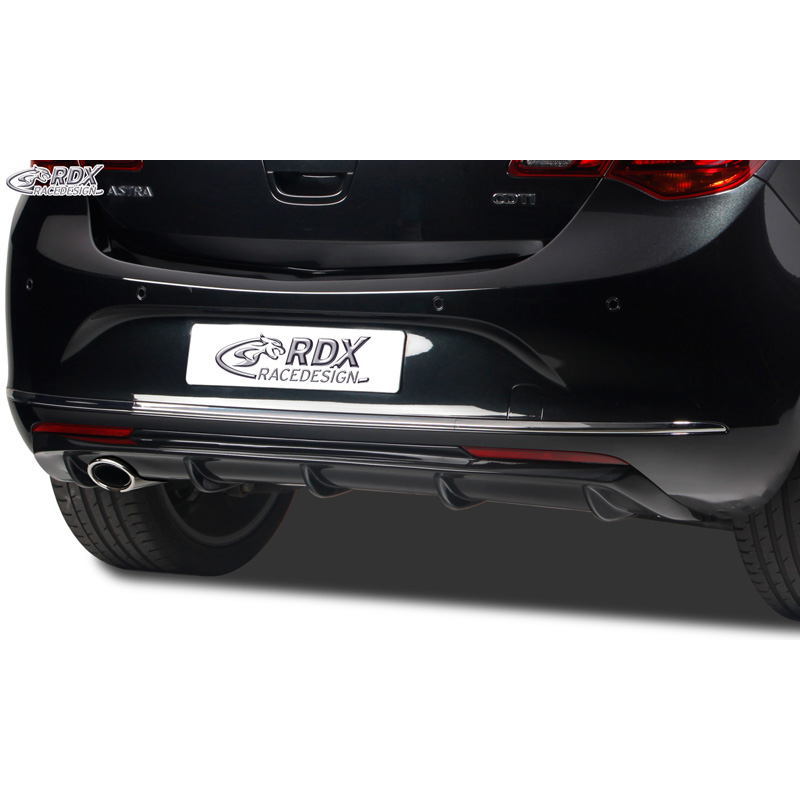 Achterskirt 'Diffusor'  Opel Astra J 5-deurs 2009-2015 excl. Sportstourer (PUR)