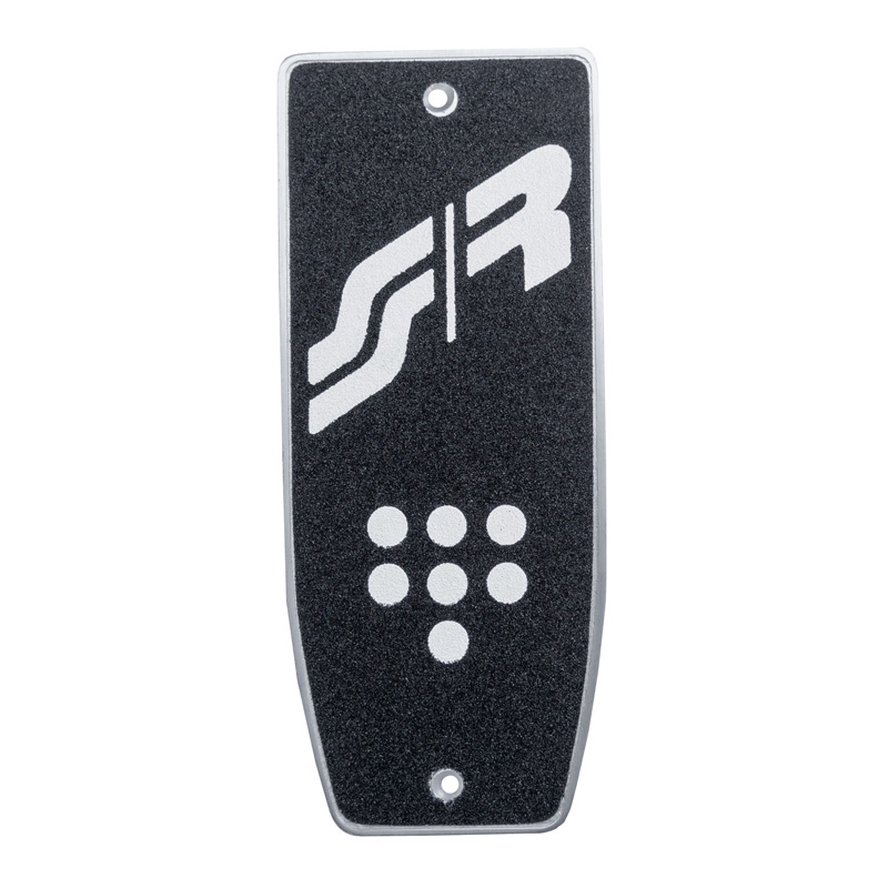Simoni Racing Voetsteun Anti-Slip - Aluminium/Zwart