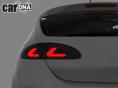 Taillights Seat Leon 1P 05-09 black/smoke CarDNA
