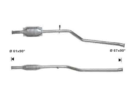 Peugeot PARTNER 1.9D 1868 cc 51 Kw / 69 cv DW8B (WJY) Magnaflow