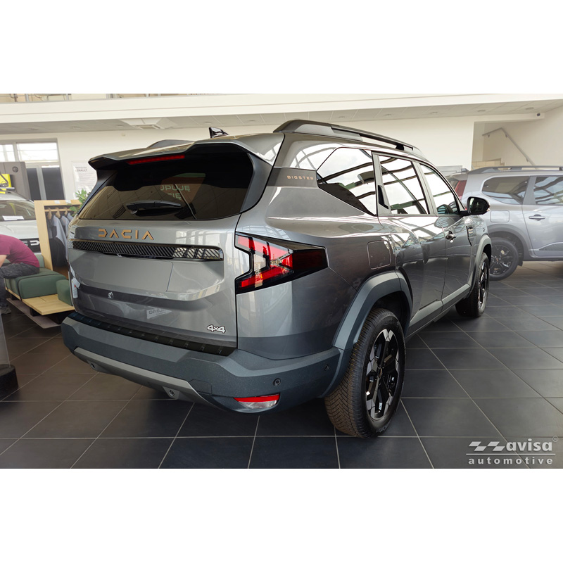 Avisa Matzwart RVS Achterbumperprotector  Dacia Bigster 2024- 'Ribs'