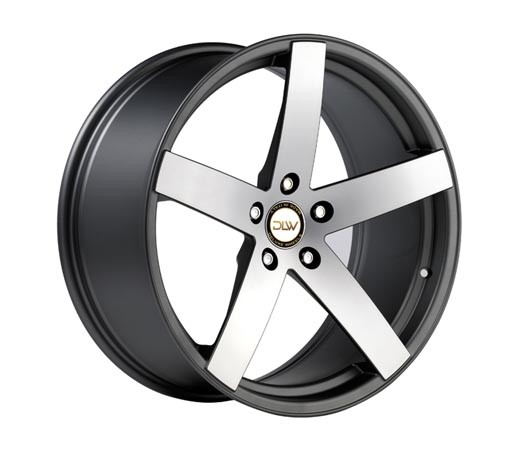 Deluxe Uros K Antraciet Matt Polish 9x20 5x120 ET27 Velgen