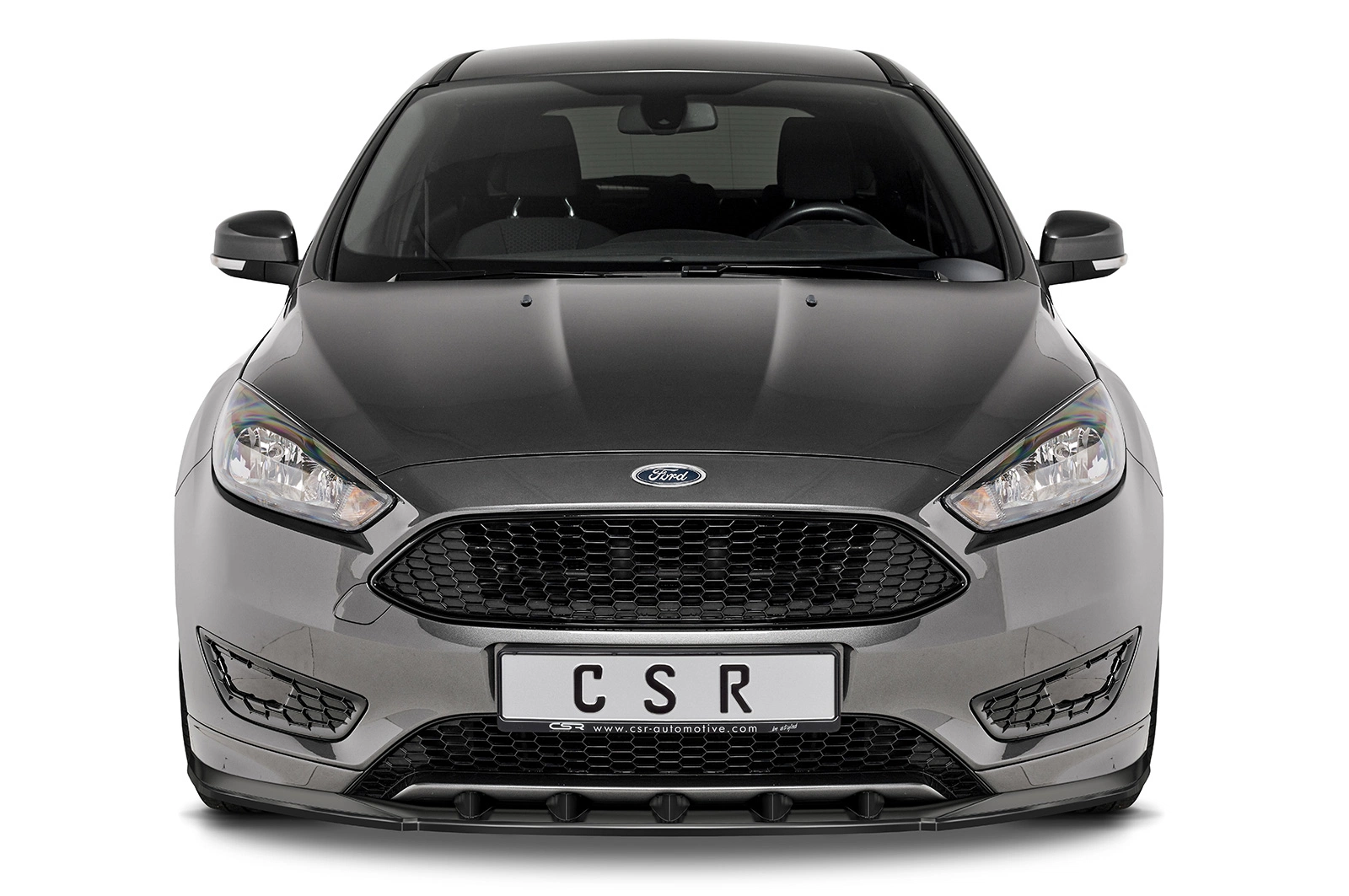 Voorspoiler Ford Focus MK3 ST-Line glans zwart – 2014–2018