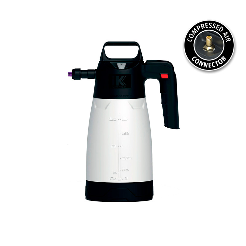 IK Foam PRO 2 +, Professional Foam Sprayer incl. Compressoraansluiting
