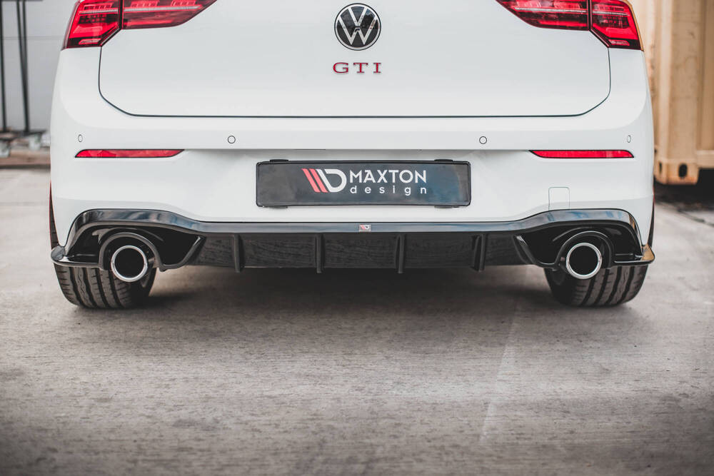 Diffuser V.1 Volkswagen Golf 8 GTI Maxton Glans Zwart