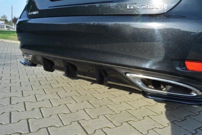 Achter Aanzet Lexus GS Mk4 Facelift T Glanzend Zwart