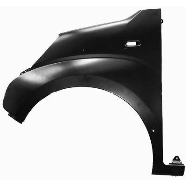 Voorscherm links FIAT FIORINO 08->> met GATEN voor STOOT/SIERLIJ