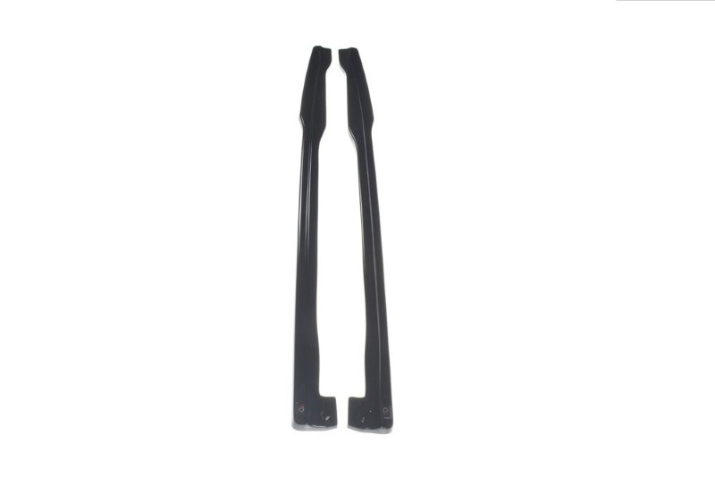 Zij Skirts Diffusers Audi TT RS 8S Glanzend Zwart