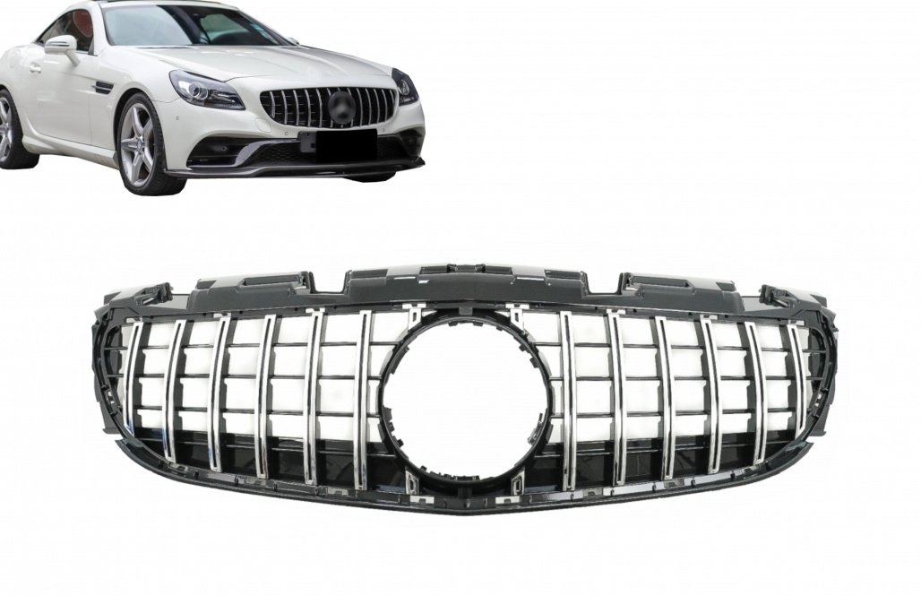 Mercedes SLC-Class R172 Facelift (2016-2019) GT-R Panamericana Design Black/Chrome