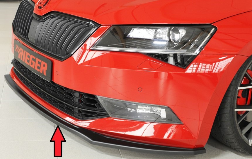 Spoilerzwaard Skoda Superb III (3T/3V) Rieger