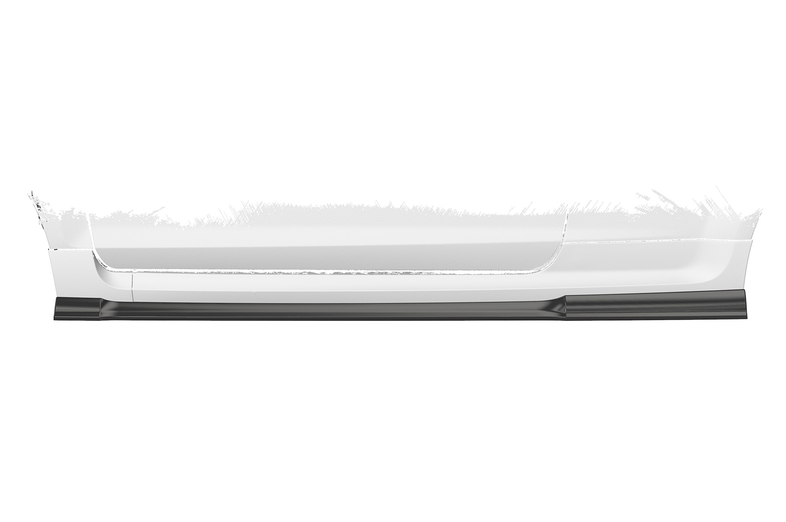 Side skirt Ford Focus MK2 ST / Sport CSR glans Zwart