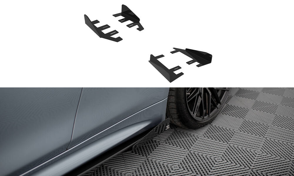 Gran Coupe / Cabrio M-Pack F32 / F36 / F33 Maxton Glanzend zwart