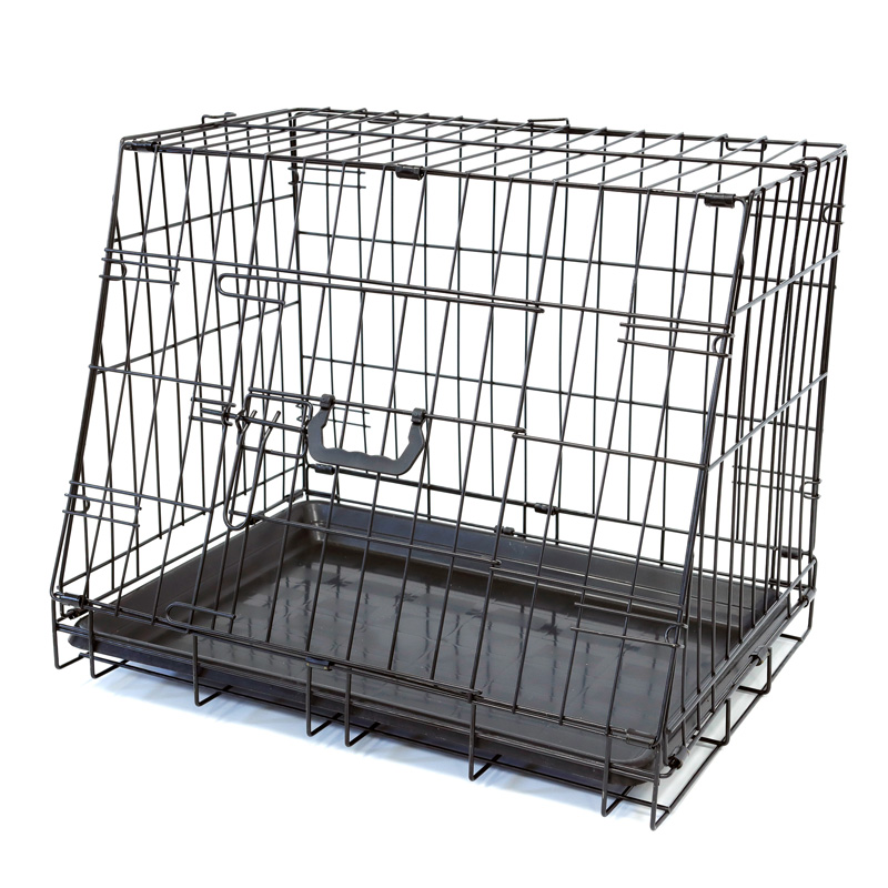 Opvouwbare Schuine Hondenbench - Small - 61x47x43cm