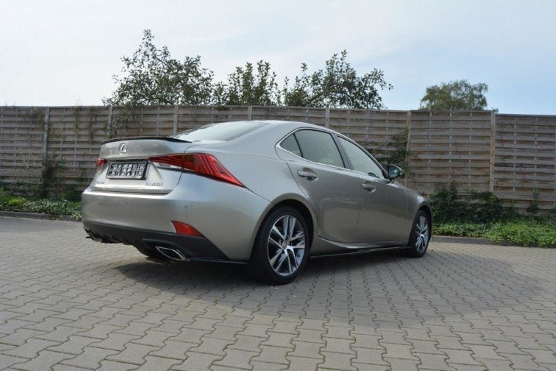 Spoilerkap Lexus IS Mk3 Glanzend Zwart Maxton