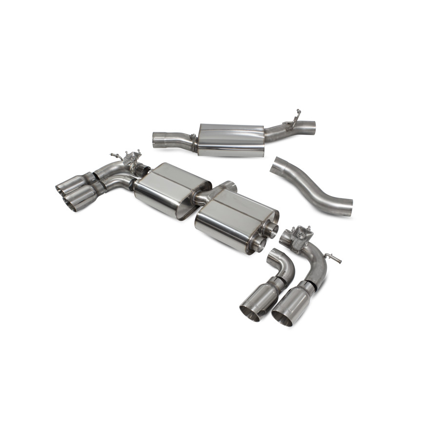 Cupra Ateca GPF Model Resonated gpf-back system with valves Scorpion