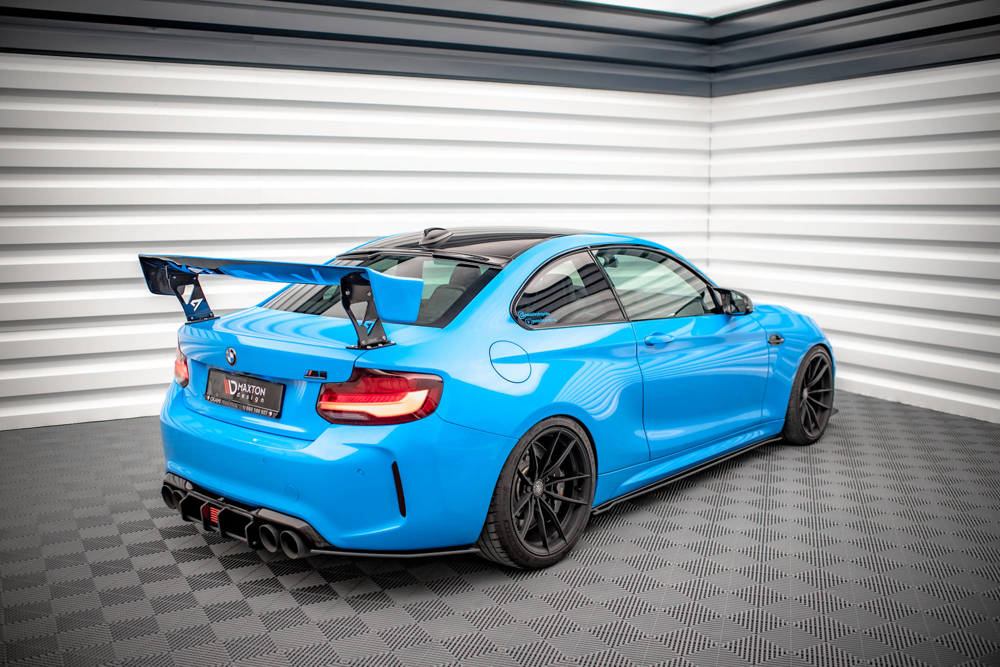 Spoiler BMW M2 F87 Maxton Glans Zwart