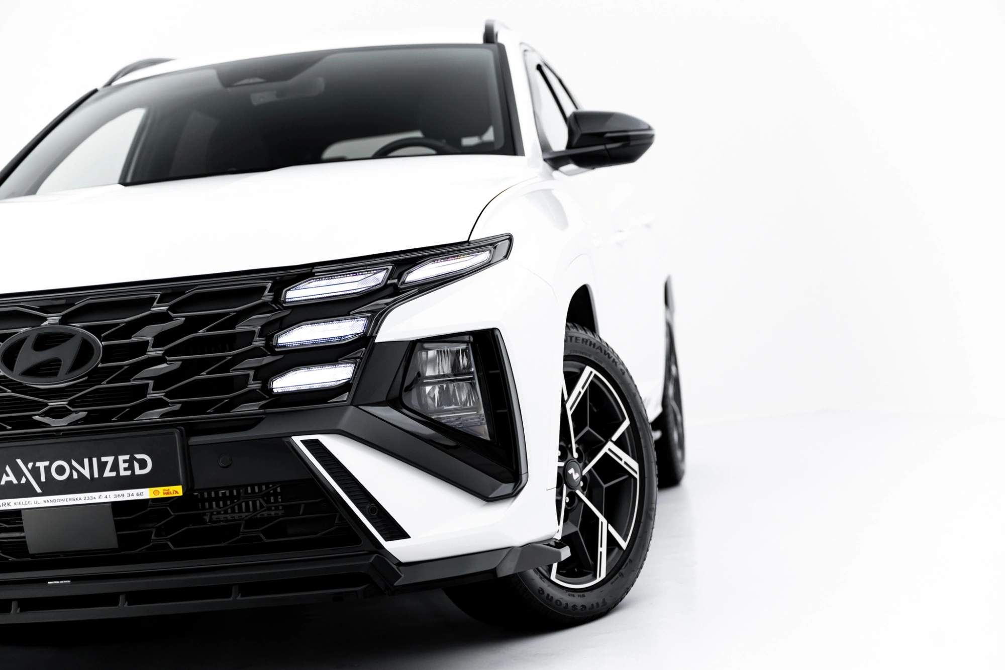 Bodykit Hyundai Tucson N-Line Mk4 Facelift Glans Zwart Maxton