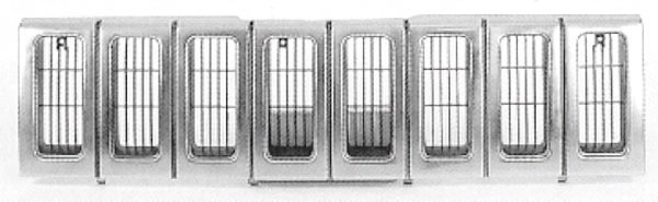 Grill GD.CHEROKEE 93-95 Chroom ZILVERKLEUR GRIJS GELAKT