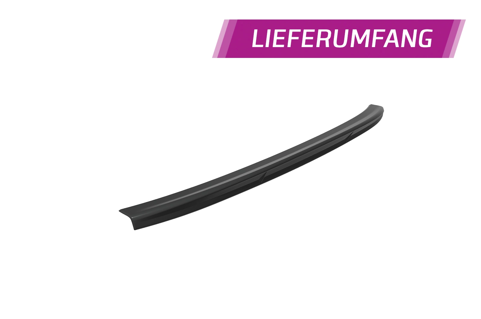 Achterspoiler Ferrari 812 GTS glans zwart
