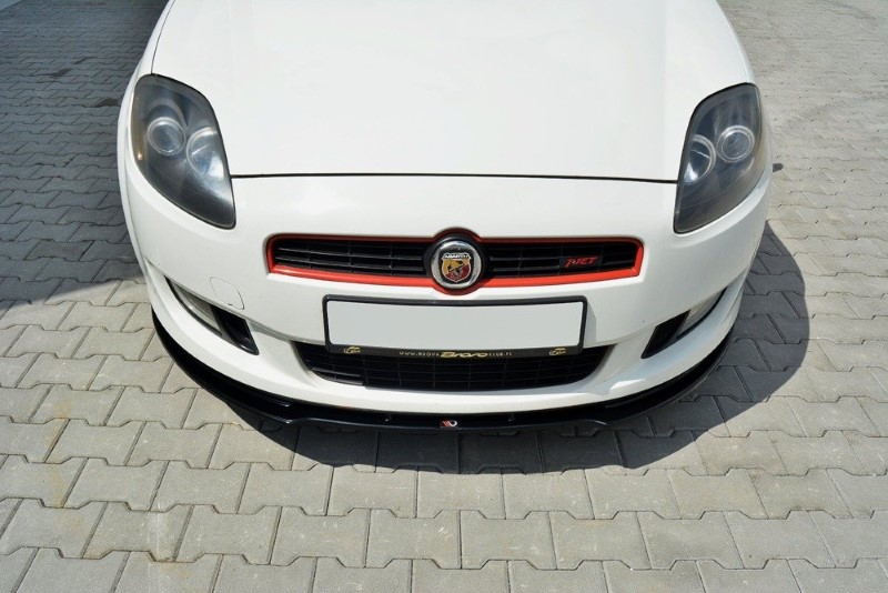 Voorspoiler Fiat Bravo MK 2 SPORT Glanzend Zwart