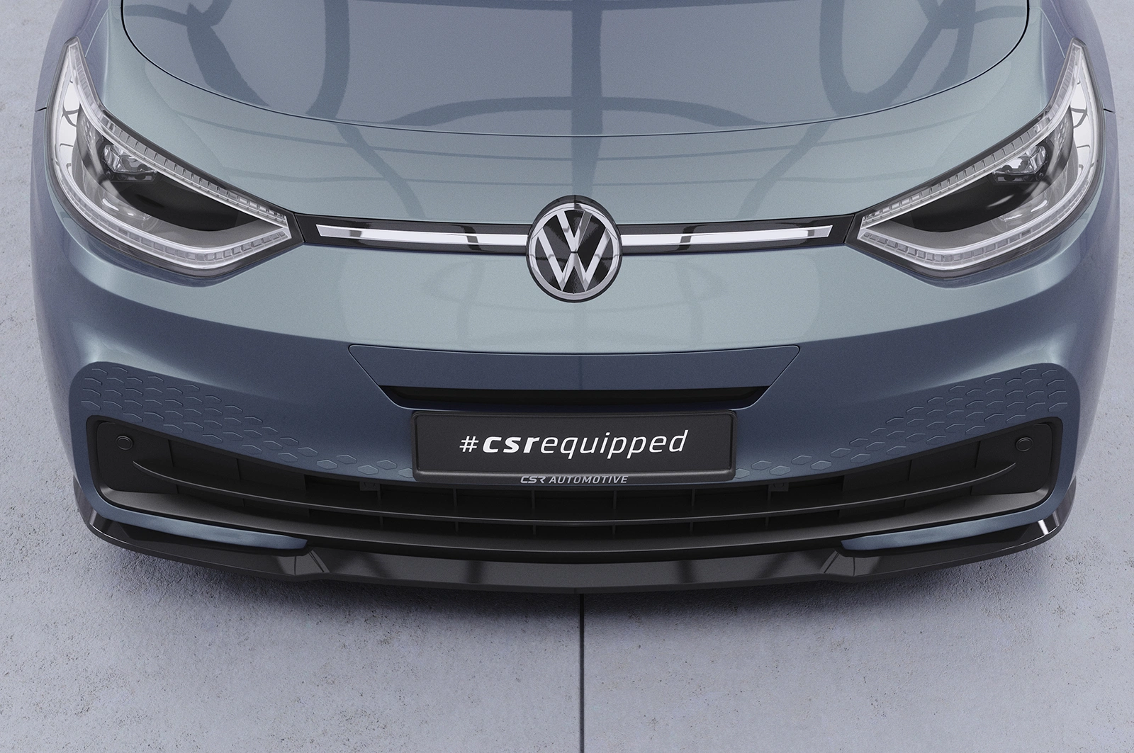 Voorspoiler VW ID.3 Glans Zwart – CSR Automotive