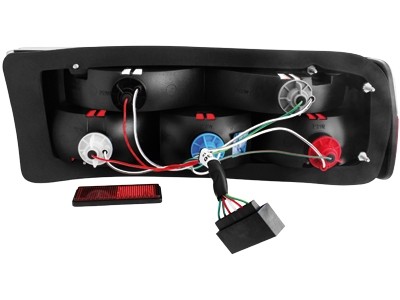 Luces traseras BMW E30 83-87 claro rojo/blanco