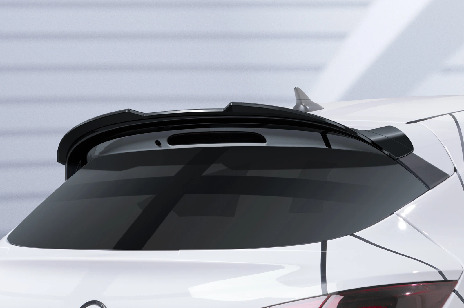 Achterspoiler Opel Astra J GTC OPC-Line glans zwart