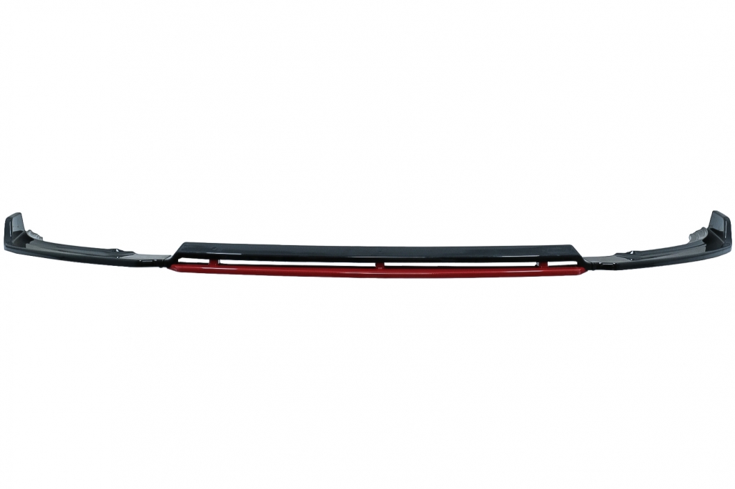 Voorspoiler VW Polo Glans Zwart/Rood