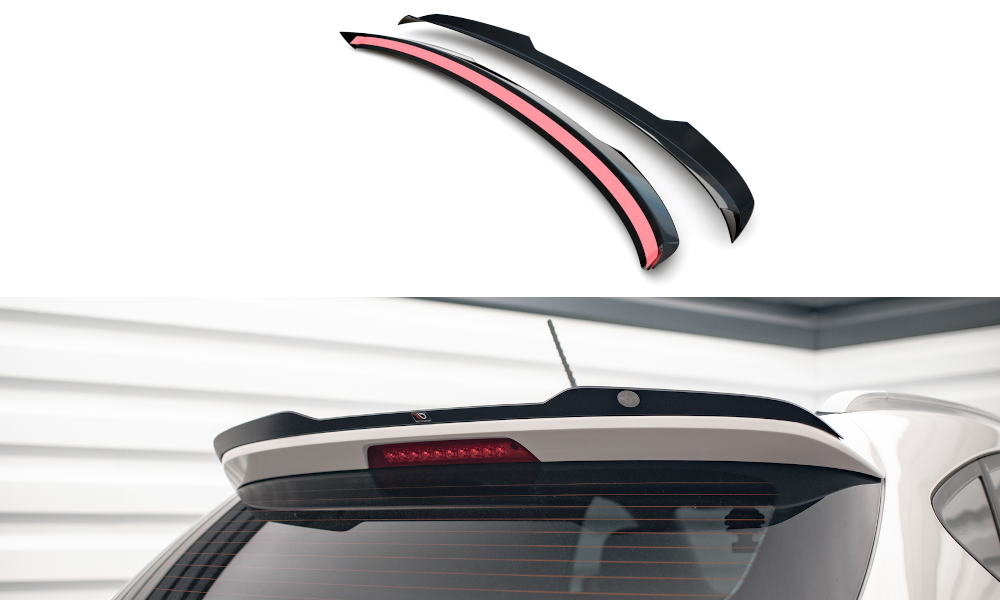 Spoiler Hyuandai IX35 MK1 Maxton Glans Zwart