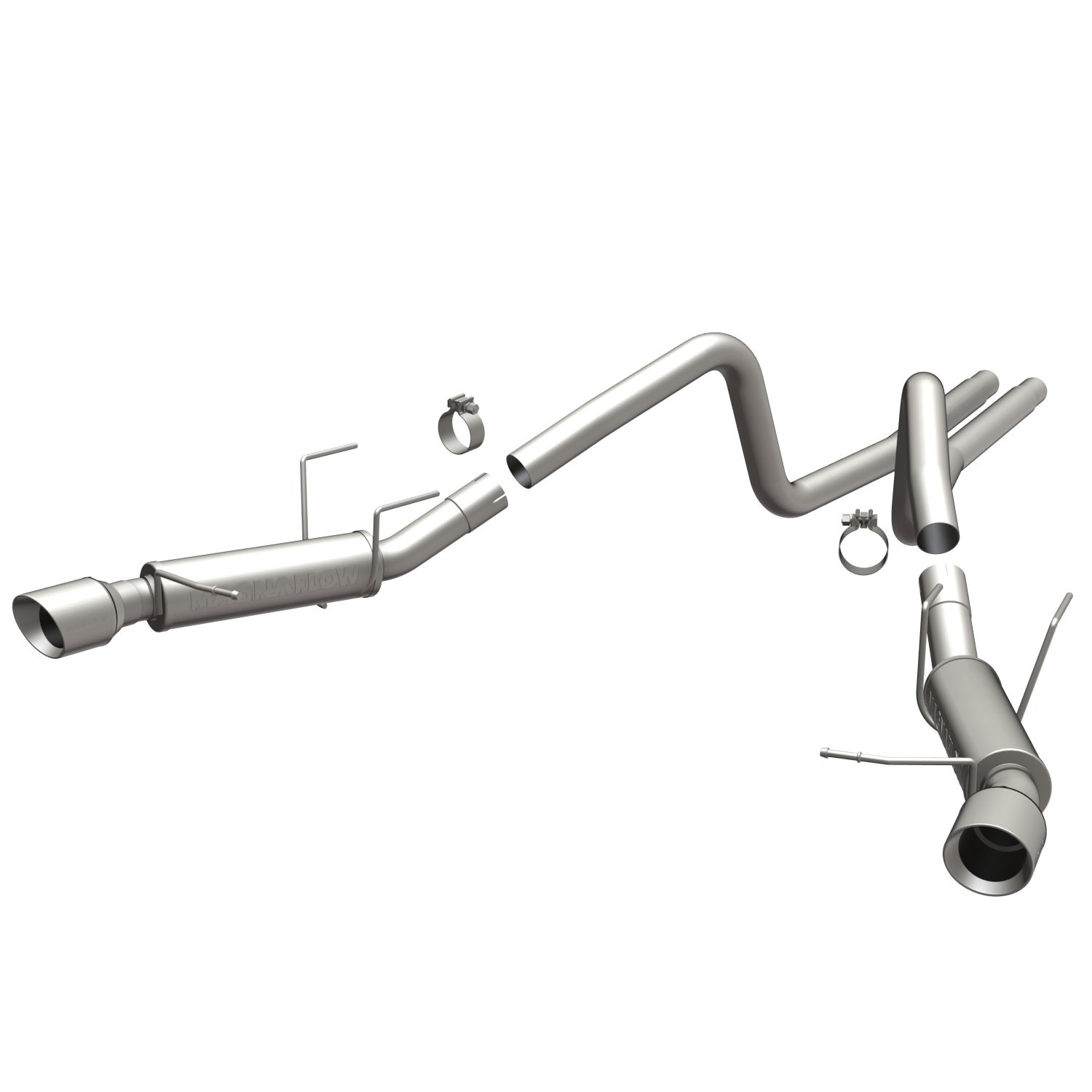 Ford Cat-Back 2013 Ford Mustang 3.7L Magnaflow Cat-Back