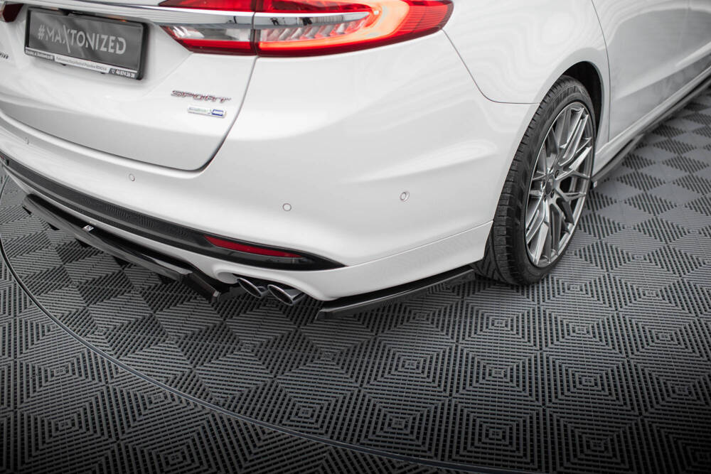 Zijdiffusers Ford Mondeo Sport Facelift Maxton Glans Zwart