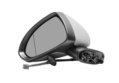 spiegel, elektr verstelb, in primer, 5 pins, links Opel Corsa D,