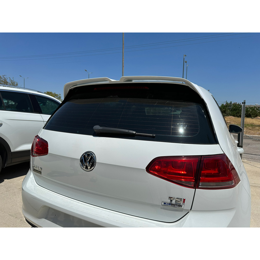 Dakspoiler  Volkswagen Golf VII GTI / R / R-Line 2012-2017 & Facelift (7.5) 2017-2019 (PU)