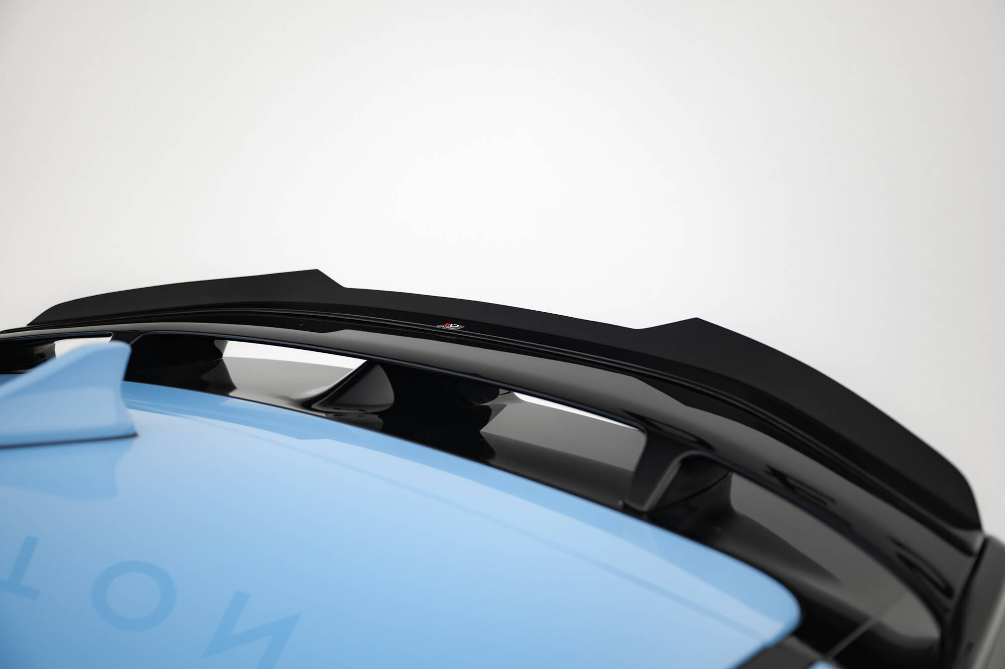 Street Pro Spoiler Cap Hyundai Veloster N MK2 Maxton Glanzend zwart