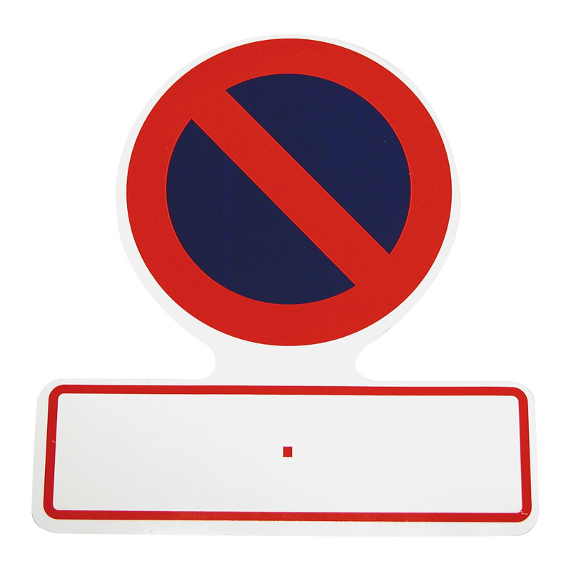 Carpoint Sticker Verboden parkeren met Kentekenplaat