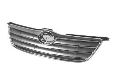grille, chroom Toyota Corolla, 2002 -2004, Sedan/Stationwagon