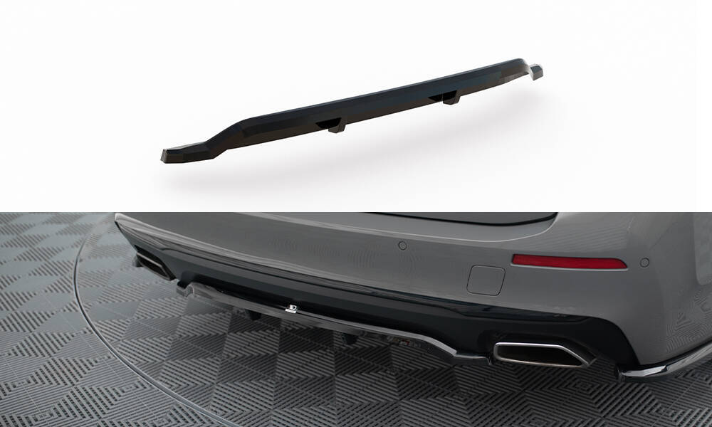 Diffuser BMW 5 Serie FL Maxton Glans Zwart