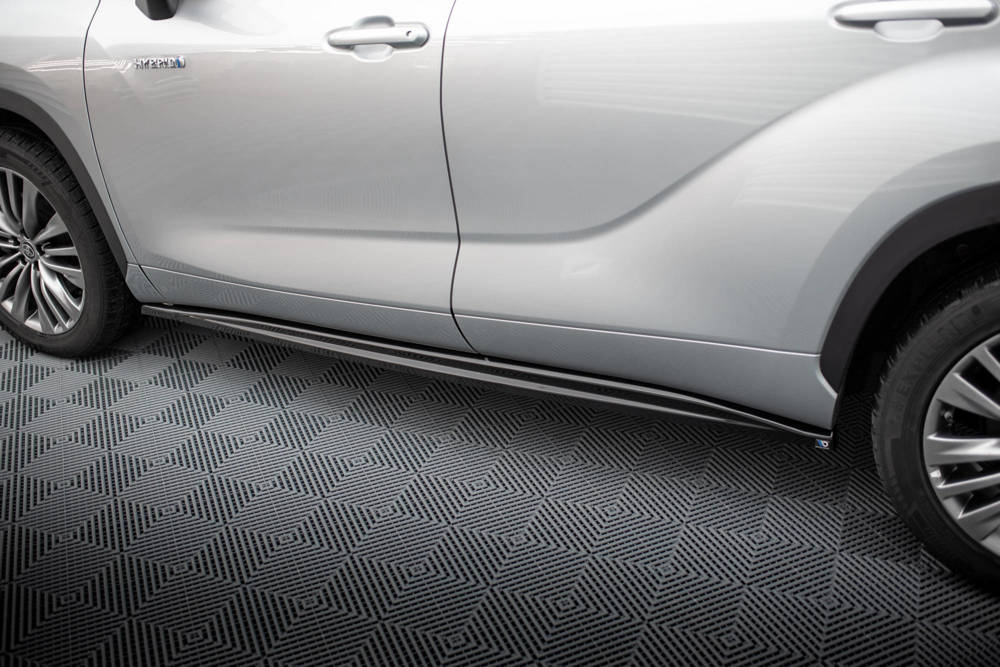 Zijskirts Toyota Highlander Maxton Glans Zwart