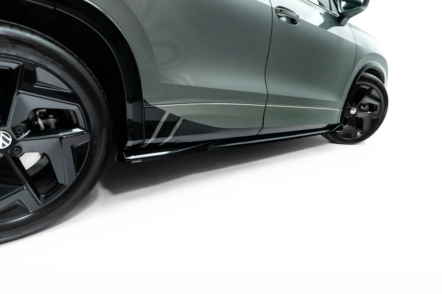 Zijskirts Volkswagen Tayron R-Line Mk1 Glans Zwart