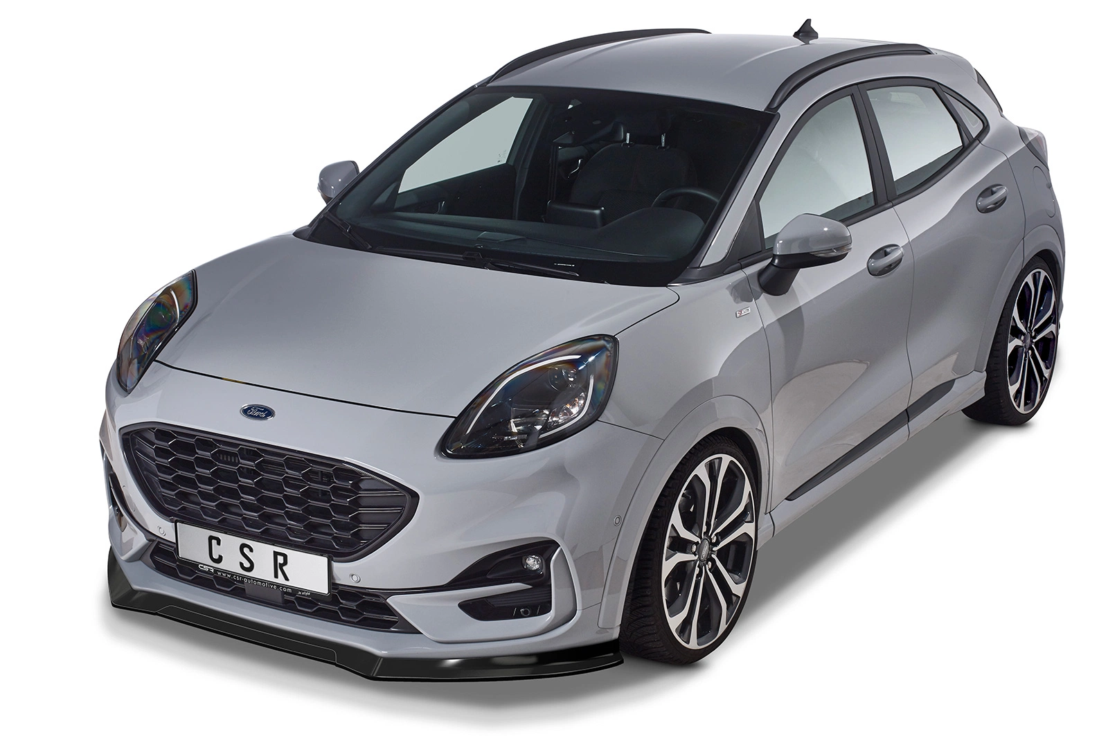 Voorspoiler Ford Puma ST-Line 2019–heden – CSR Automotive – Glans Zwart