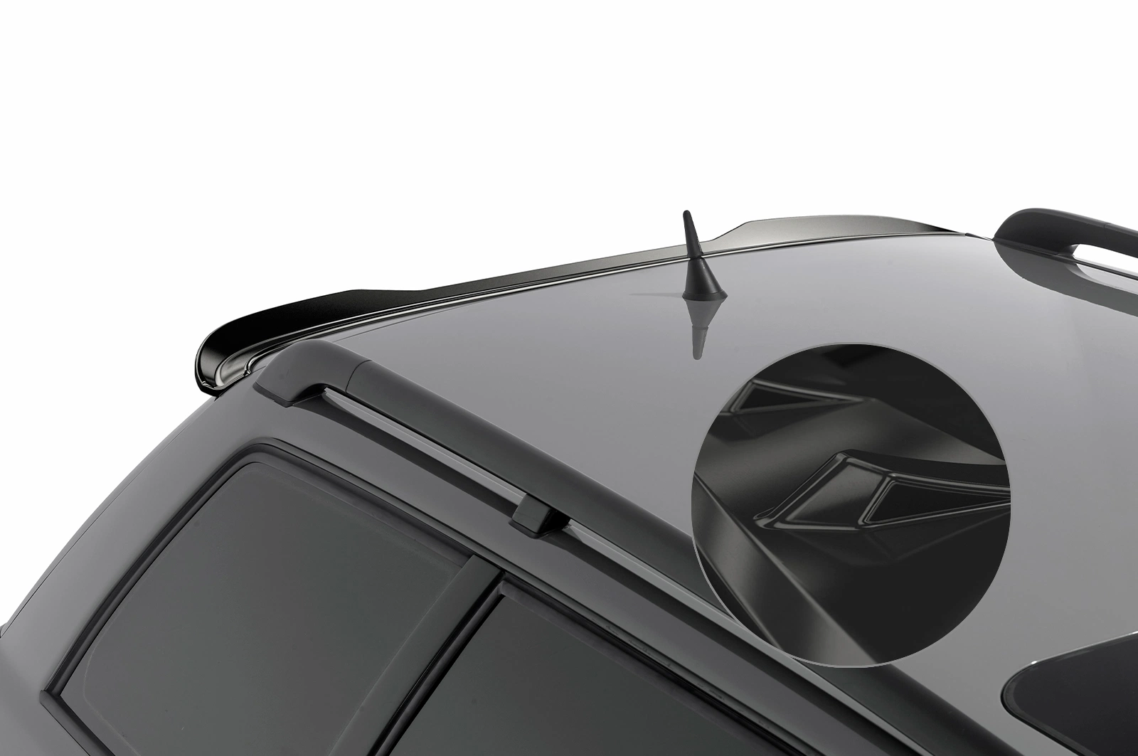 Achterspoiler Audi A4 B5 (Typ 8D5) Avant Glans Zwart van CSR Automotive (01/1996-09/2001)