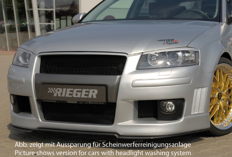 Voorbumper Audi A3 8P R-frame Rieger