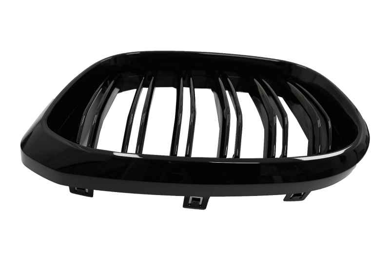 Grill Nieren BMW X3 G01 / X4 G02 Double Stripe M Design Piano Zwart