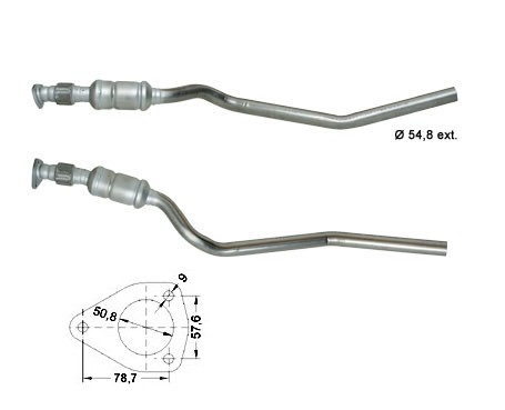 VW PASSAT 3B(G) 1.9TDi 1896 cc 85 Kw / 116 cv AJM Magnaflow CAT