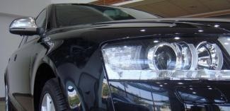 Espejo de la vivienda Audi A6 08- 4F cromo mate
