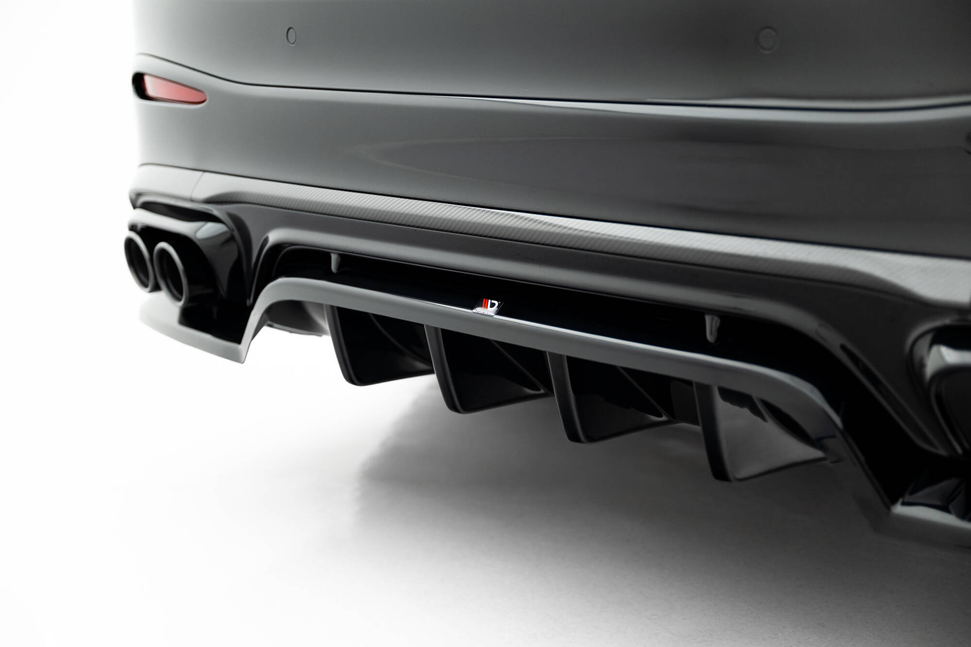 Achter Diffuser Mercedes-AMG GLC 43 X254 Maxton Glanzend zwart