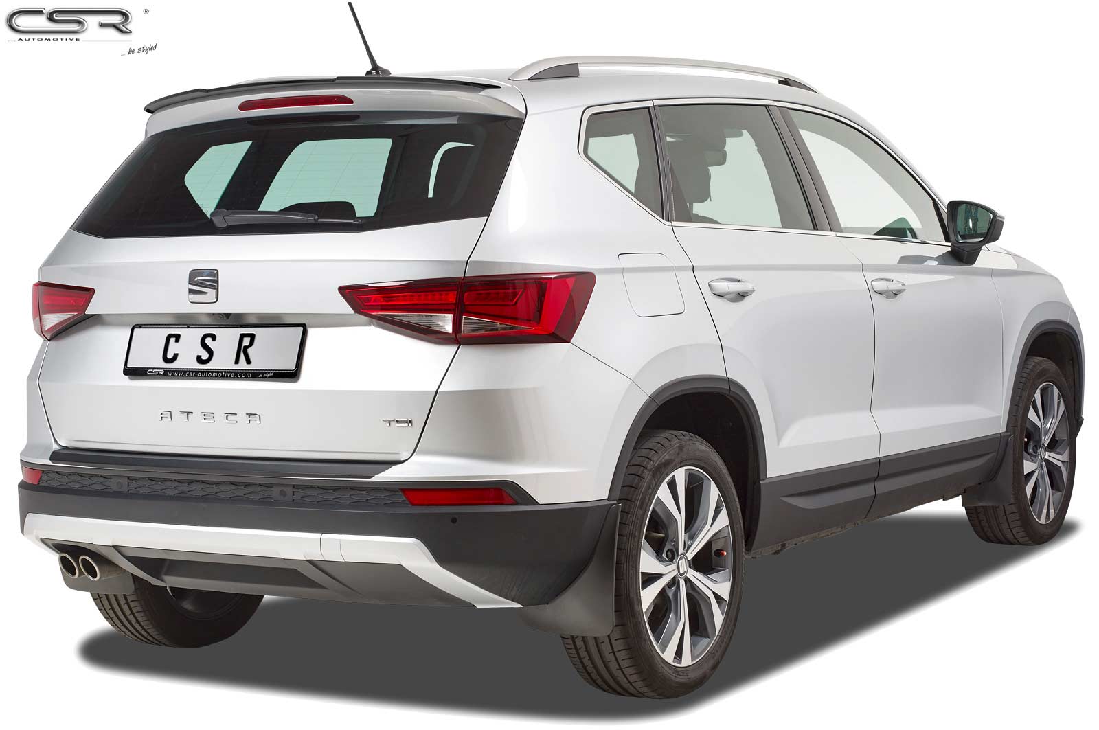 Achterspoiler Seat Ateca (Typ 5FP, KH7) (2016–) Glans Zwart – CSR Automotive