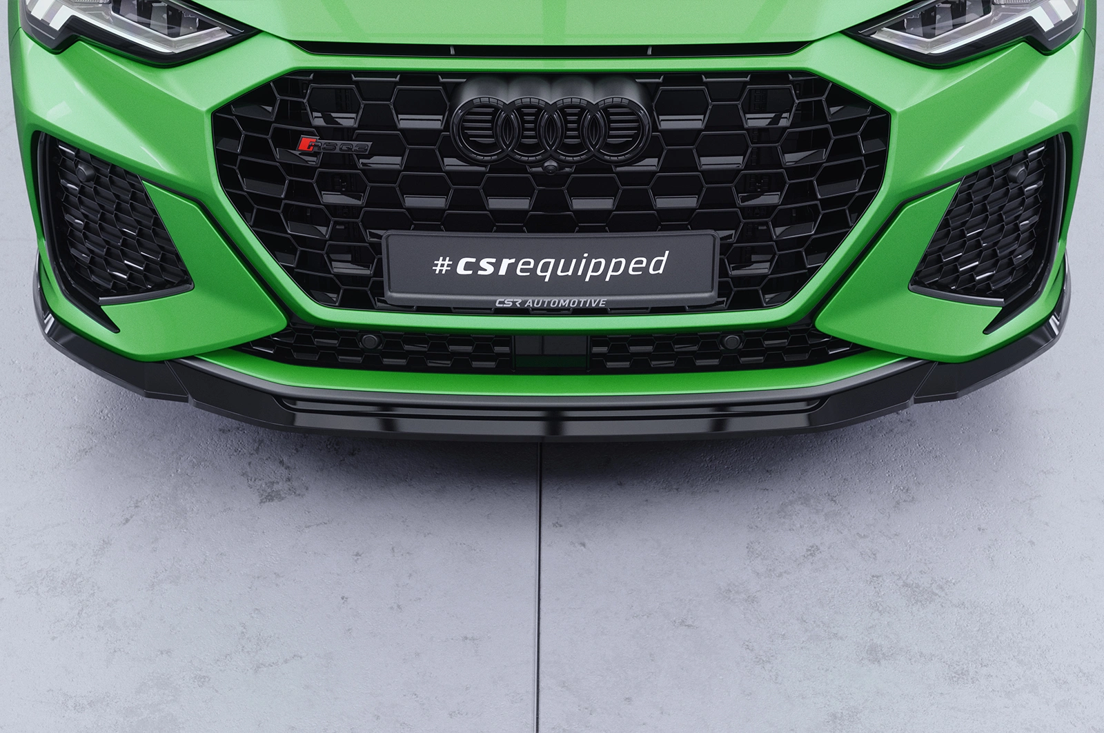 Voorspoiler Audi RSQ3 (F3) CSL838 Glans Zwart – CSR